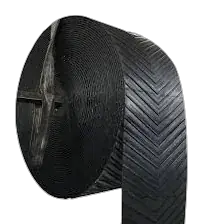 Bandas de caucho corrugadas